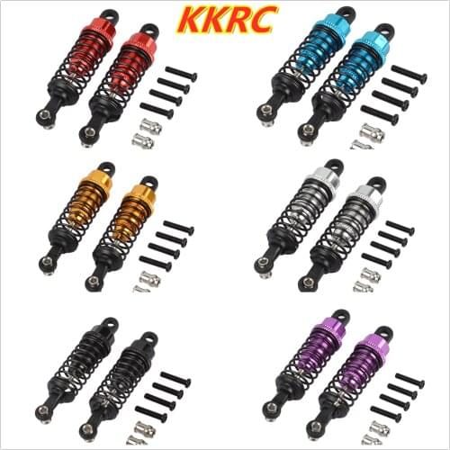 4PCS WLtoys Aluminum Shock Absorber For 1/18 A959 A969 A979 K929 Hpi Hsp Losi Tamiya RC car Upgrade Parts