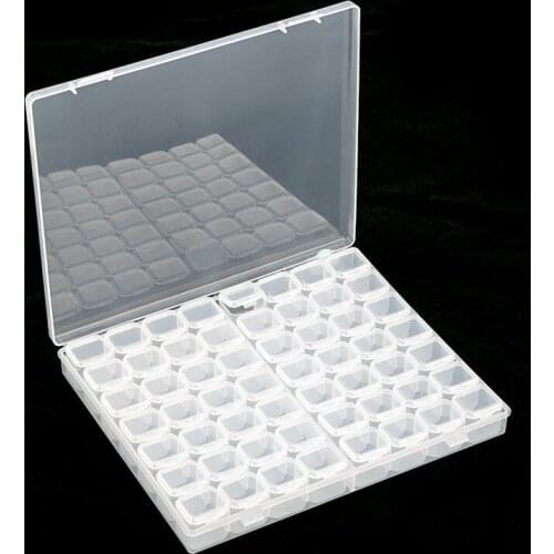 56Lattices Dismountable Diamond Embroidery Accessories diamond painting Boxes Cross Stitch Cases Storage Organizer Home Storage