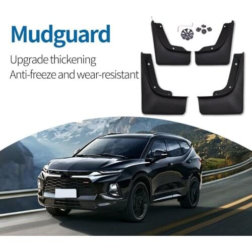 Mudflap Car Fender Mud Guard Splash Flaps Mudguards Wapi Mud Skin Anti-sand Baffle For Chevrolet Blazer 2020