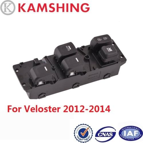 CAPQX For Hyundai Veloster 2012 2013 2014 Electric Power Front Left Side Window Glass Lift Master Control Switch OEM 935702V005