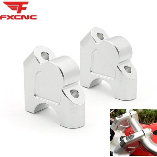 For BMW R1250GS R1250GS Adv All Years 32mm CNC Motorcycle Handlebar Riser Handle Bar Mount Clamp Set For R1200GS LC 2013 - 2016