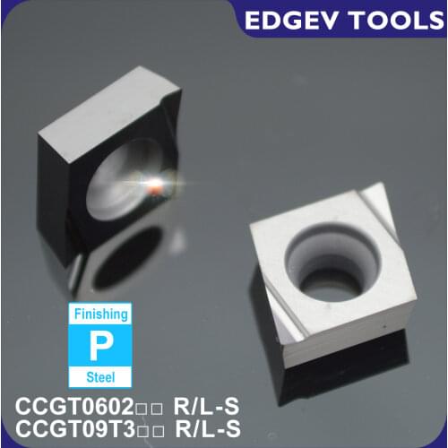 EDGEV Cermet Carbide Inserts CCGT060202/04R/L CCGT09T302/04R/L S MX2020 CNC Boring Lathe Turning Tools To substitue S TN60