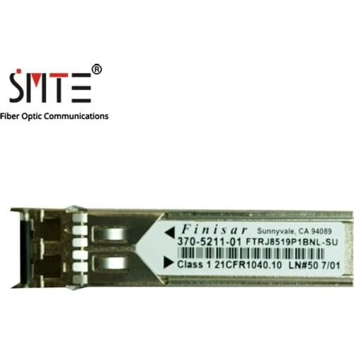 Finisar FTRJ8519P1BNL-SU Sunnyvale. CA 94089 Class 1 21cfr1040.10 LN#50 7/01 370-5211-01 Fiber Optical Transceiver