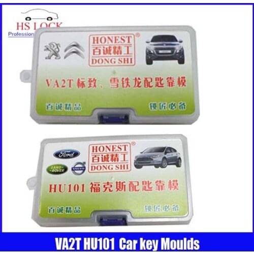 HU101 & VA2T car key moulds for key moulding Car Key Profile Modeling locksmith tools