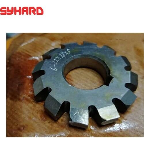 Involute Gear Cutter Spline Milling Cutter Pressure Angle Is 30 Degree M1 M2 M3 M4 M5 M6 M8 M10