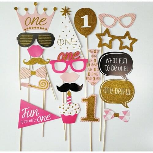 LIFE MAGIC BOX Baby Girl One Year Old 1st Birthday Party Kids Photographer and Photo Booth Backdrops