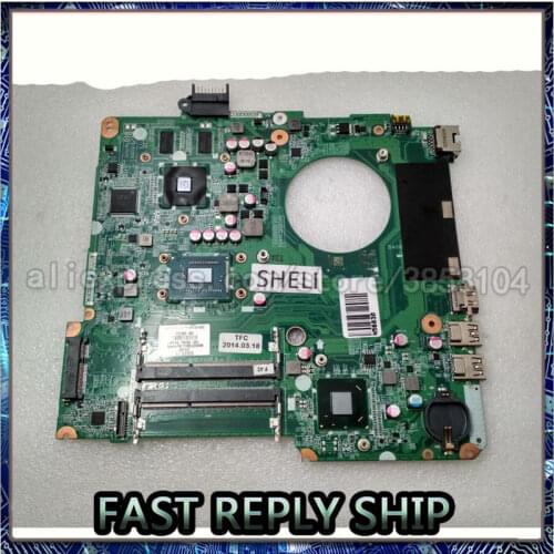 SHELI For HP Pavilion 15 15-N laptop Motherboard notebook pc mainboard with 2117U CPU DA0U81MB6C0 737983-001 737983-501 test ok