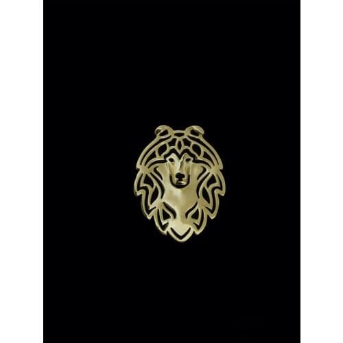 Trendy Shetland Sheepdog brooches animal fashion jewelry