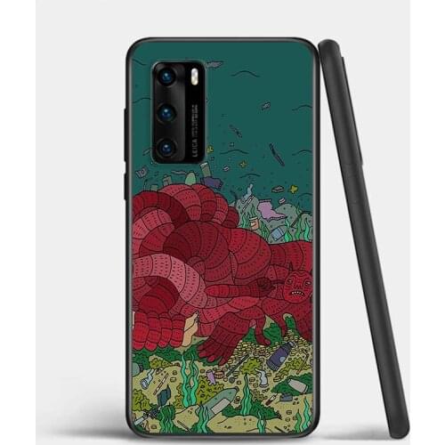 Cartoon Polly Nor Art For Huawei P Smart Z S Pro Plus 2018 2019 2020 2021 Mate 10 20 30 40 RS PRO Plus Soft lite Phone Case