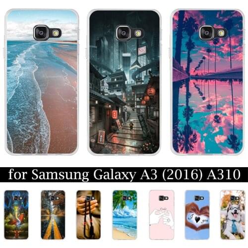 FRUITWORLD Soft For Samsung Galaxy A3 2016 Case SM-A310f A310 Coque Cover Phone Back Protective For Funda Samsung A3 2016 Case