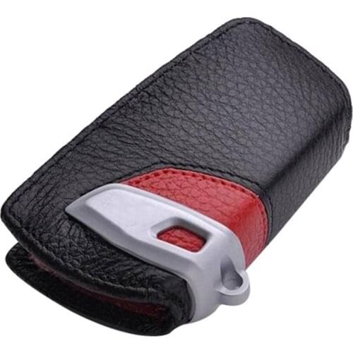 Genuine Leather Car Key Cover Case Holder for BMW GT7 NEW 5 Series X3 116I 118I