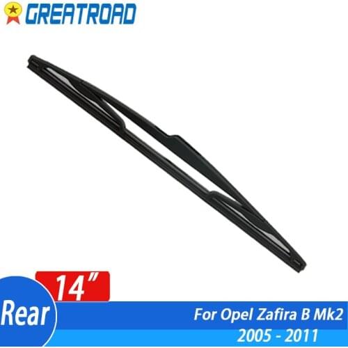 Wiper 14" Rear Wiper Blade For Opel Zafira B Mk2 2005 - 2011 Windshield Windscreen Rear Window