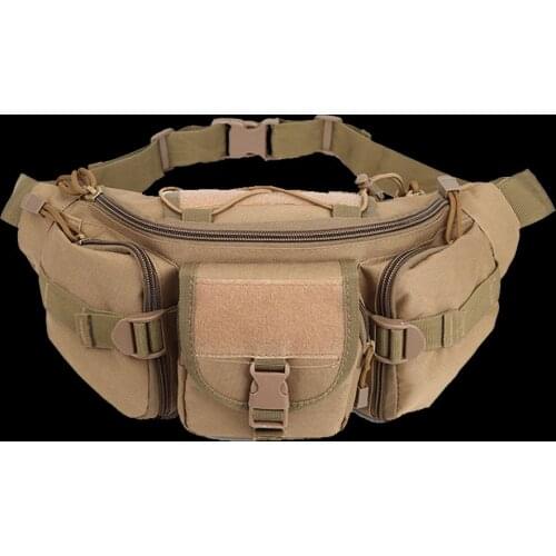 WALK FISH Fishing Bag Multifunctional Outdoor Waist Bag Portable Lure Waist Pack Messenger Bag Pole Package Fishing Tackle Bag