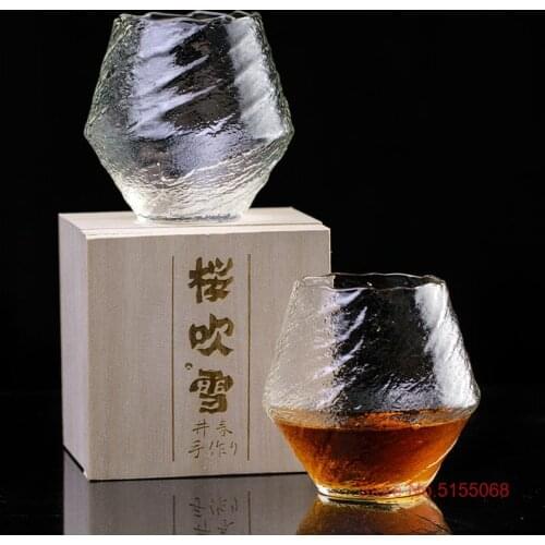 Blowing Snow Whiskey Glass Client Vip Exclusive Links Large Scale Promotion