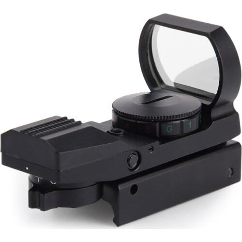 20mm Rail Riflescope Hunting Airsoft Optics Scope 11 x 22 x 33 Holographic Red Dot Sight Reflex 4 Reticle Hunting Accessories