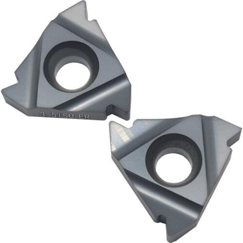 20PCS 22 ER 3.5 ISO LDA CNC cutting blade carbide insert internal thread insert