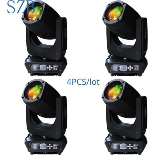 200W LED Lyre Spot Moving Head Light for Disco Nightclub Wedding Stage Party Light 4pcs/lot/SZB-MH200B