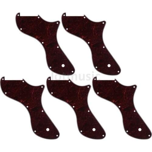 5 pcs Replacement Guitar Pickguard For PRS SE One ,4ply brown-tortoise