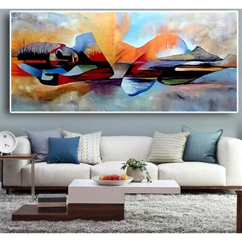 Abstract Buddha Religious Posters 5d Diy Diamond Painting Full Square Diamond Embroidery Mosaic Scandinavian Cuadros Art Picture