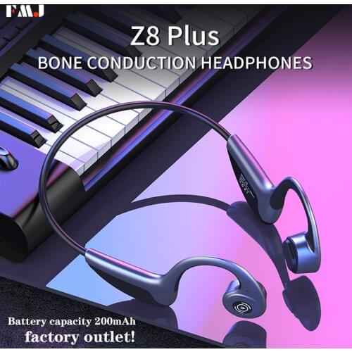 Bluetooth 5.0 Z8 Wireless Headphones Support Xiaomi mobile phone Bone Conduction Earphone Outdoor Sport Headset with Microphone
