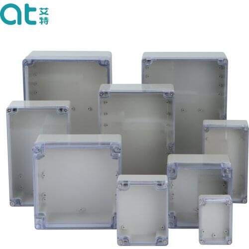 Electrical junction box DIY outdoor electric box project box ABS waterproof plastic shell monitoring power box plastic case