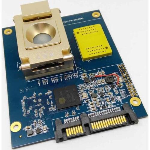 BGA316 TSOP48 to DIP48 test solution SM2256K main controller for test SSD chips and open Card