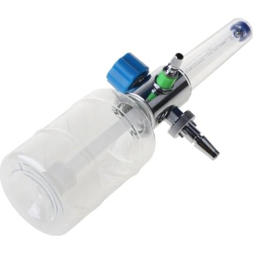 Oxygen Pressure Reducer Inhaler Flow Meter Humidification Bottle for Hospital A2UD