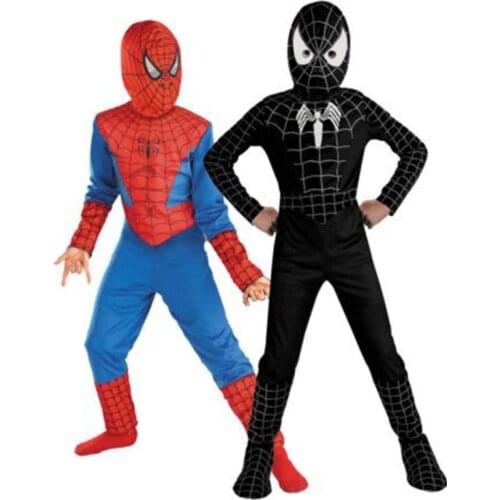 New Game Anime Halloween Superhero Red Black Cosplay Costume Mascot Superhero Anime Cosplay Carnival Set