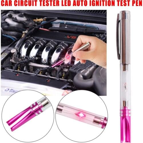 New Car Ignition Tester Portable LED Auto Ignition Test Pen Spark Plug Wire Coil Diagnostic Tester Detector Tool Hot Sale