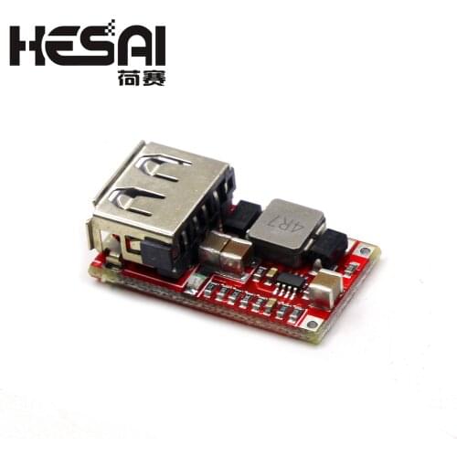 DC 6-24V 12V/24v to 5V USB Output Charger Step Down Power Module Mini DC-DC Step Up Boost Module Power Adjustable Buck Converter
