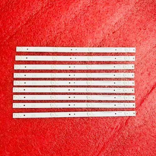 9Pieces/set 395mm LED Backlight Lamps Strips for M I L43M5-AZ IC-B-HWDC43D800 screen MI43TV(T18)
