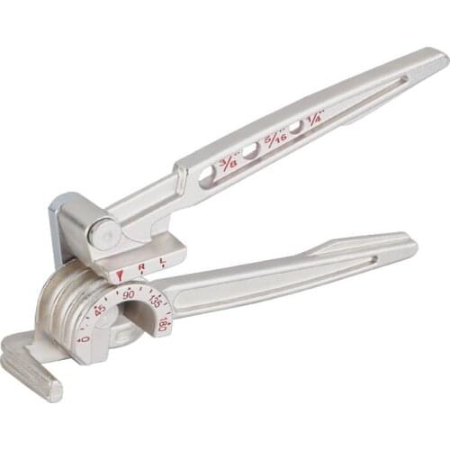 3 In 1/4 5/16 3/8 Adeeing Tubing Pipe Bender Tube Aluminum Copper Steel Fuel Brake Lines Copper Plumbing Bending Tool