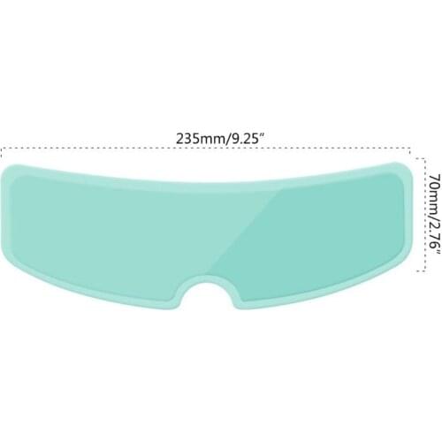 Universal Helmet Clear Anti-Fog Motorcycle Helmet Lens Fog Resistant Films