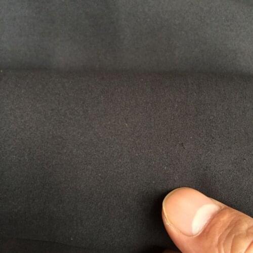 0.8MM thickness unfigured sea-island Microfiber leather upholstery decor ultra suede material