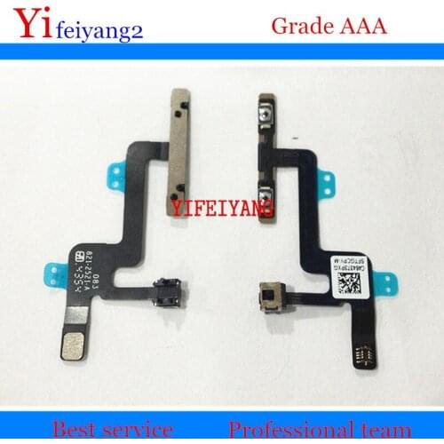 10pcs YIFEIYANG New 100% TEST A Quality For iPhone 6 6G 4.7" Volume Button Flex Cable Mute Silent Switch