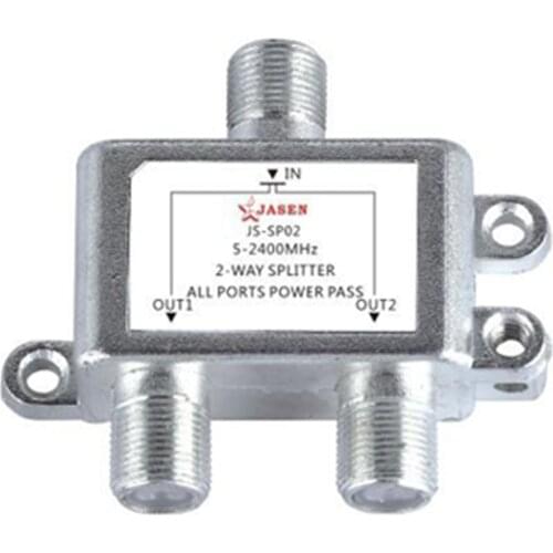 2 In 1 Dual-use 2 Way Port TV Signal Satellite Sat Coaxial Diplexer Combiner Splitter Combiners Cable Switch Switcher