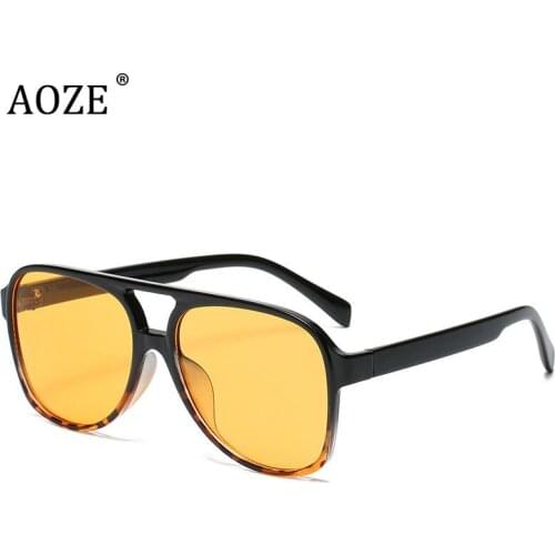 2021 Fashion Classic Vintage Pilot Style Sunglasses For Women Men Cool Gradient ins Brand Design Sun Glasses Shades 3022