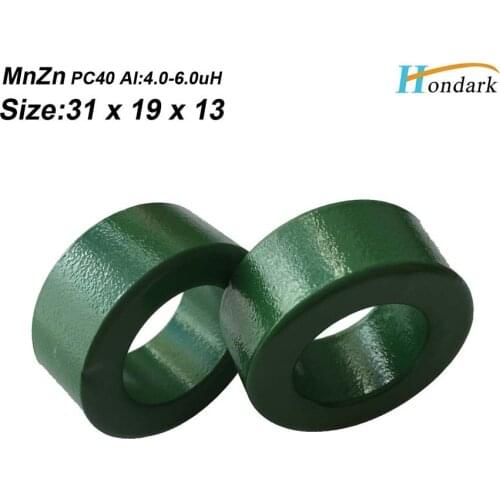 Wholesale 31X19X13mm transformer ferrite core Isolator ferrite ring Cable wire RF choke ferrite bead MnZn,100pcs/lot