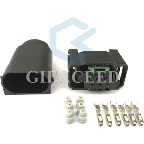 6 Pin 1-967587-3/1-968818-3 Waterproof Female Male Accelerator Pedal Plug For BENZ BMW Automotive Connector Socket