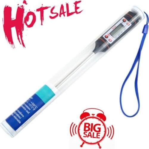 Digital Kitchen Thermometer Probe Meat Thermometer Cooking Food Meat BBQ Probe Kitchen Digital Cooking Food Temperature Meter