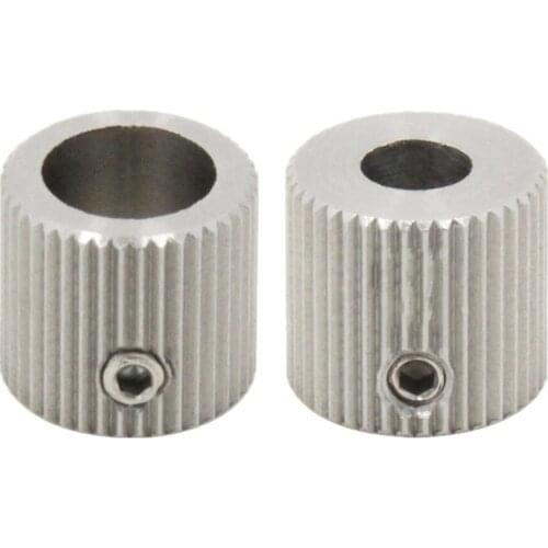 Duoweisi 3D Printer Parts 38/40/50 teeth extrusion wheel 5/8mm bore Feed wheel extrusion wheel feed gear