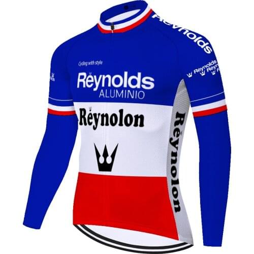 Classic Reynolds Summer Spirng Mayots Cyclisme Homme Maglia Uomo Camisa Masculino Jersey Camisetas Hombre Maillot Velo Maillot