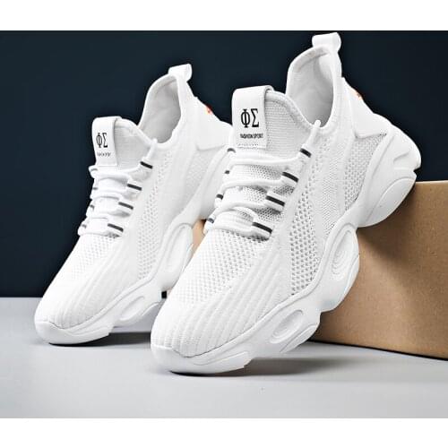 New Style Men Sport Shoes Light Breathable Men Running Shoes Outdoor Trainers Shoes Men Tenis Masculino Fila Gym Shoes for Men