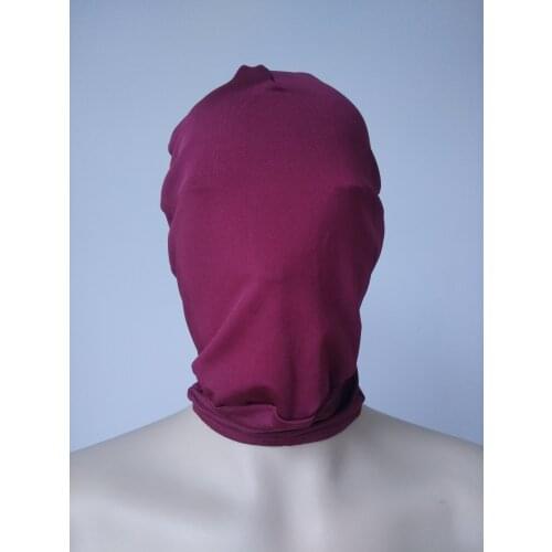 Adult unisex Zentai Costumes Party Accessories Halloween Masks Cosplay Costumes Lycra full Mask one size