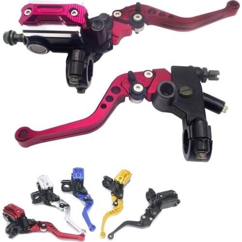 Brake Clutch Pump Lever Motorcycle Hydraulic Master Cylinder Accessories 22mm 7/8" FOR pitbike 125cc benelli tnt 125 honda msx