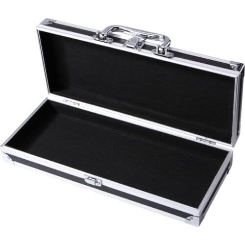 Small aluminum alloy tool box suitcase hardware instrument box Protection Anti-fall storage case 347x143x65mm