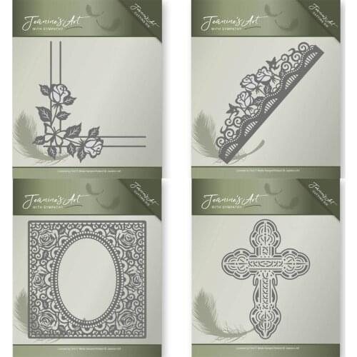 New Flower frame edge cross metal Cutting Dies Stencils DIY Scrapbooking Paper/photo Cards Embossing Dies
