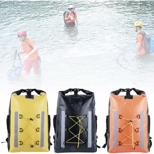 30L Floating Dry Backpack Waterproof Water Sports Bag With Mobile Phone Waterproof Bag For Outdoor Mountaineering Climbing