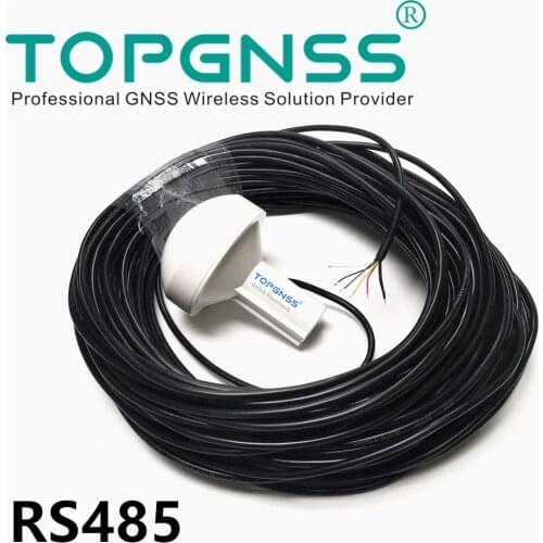 PPS RS485 level cable50m GNSS GPS GLONASS mode receiver 12V-24V, marine timing Industrial control applications 4800 baud rate