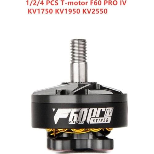 T-motor T MOTOR F60 PRO IV F60PRO IV Brushless Electrical Motor KV1750 KV1950 KV2550 For FPV Racing Drone FPV Freestyle Frame